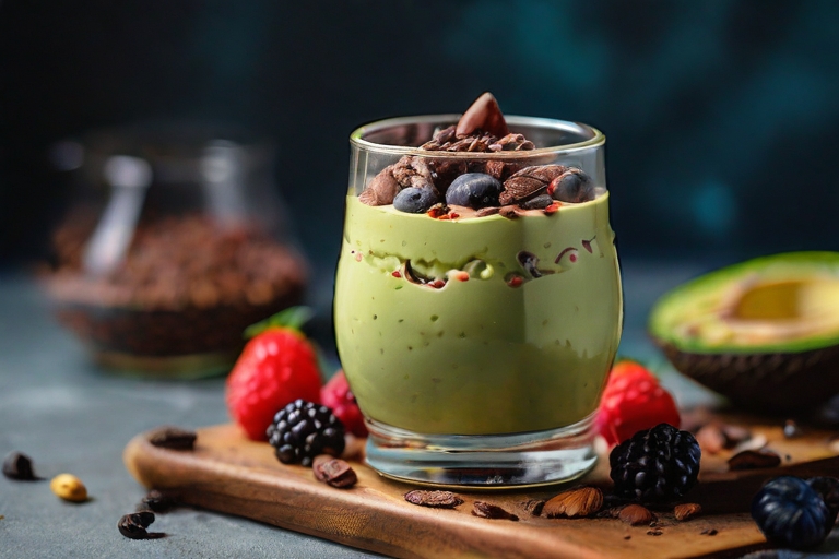 Bowl de aguacate y coco
