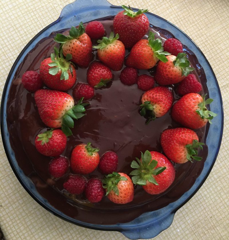 Torta de Chocolate Cremosa (4 ingredientes)